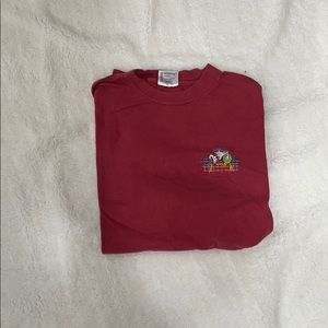Vintage Embroidered Volleyball Frog T-Shirt